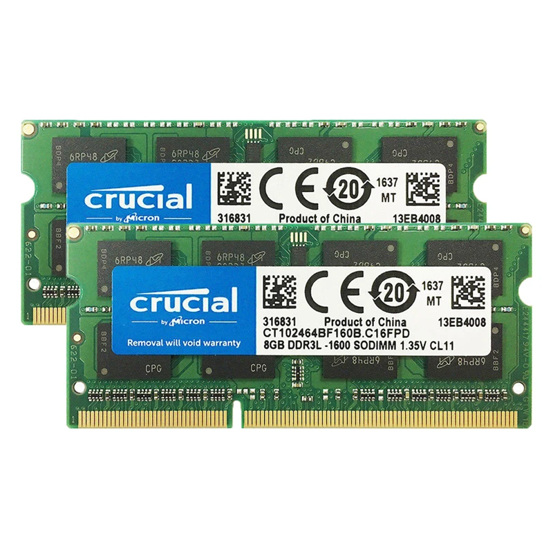 Оперативная память для ноутбука ОЗУ DDR3L 4 ГБ 8 1866 МГц 1600 1333 1066 SODIMM 204 контактов 1 35 в
