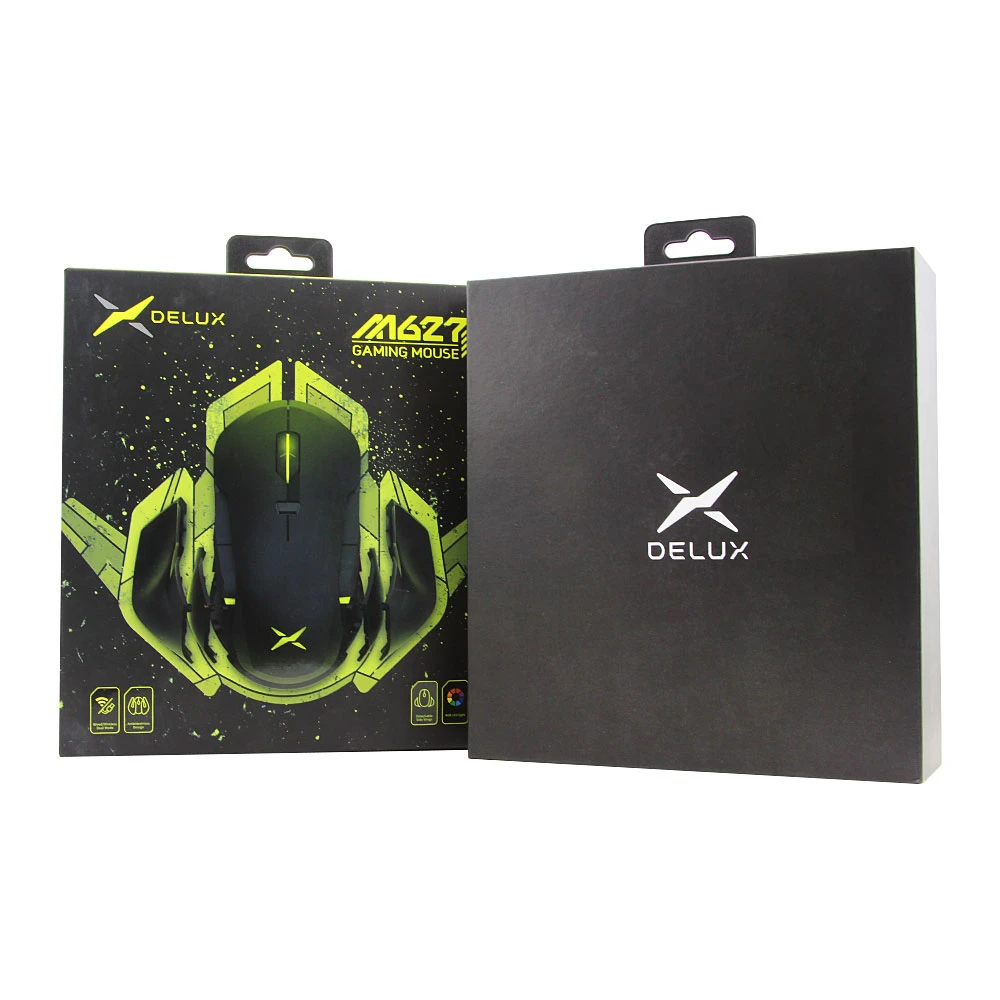 

Delux Office Gaming Mouse USB Wired and 2.4Ghz Wirless Dual Mode Computer Mause Ergonomic Optical Gamer Mice For Laptop Desktop