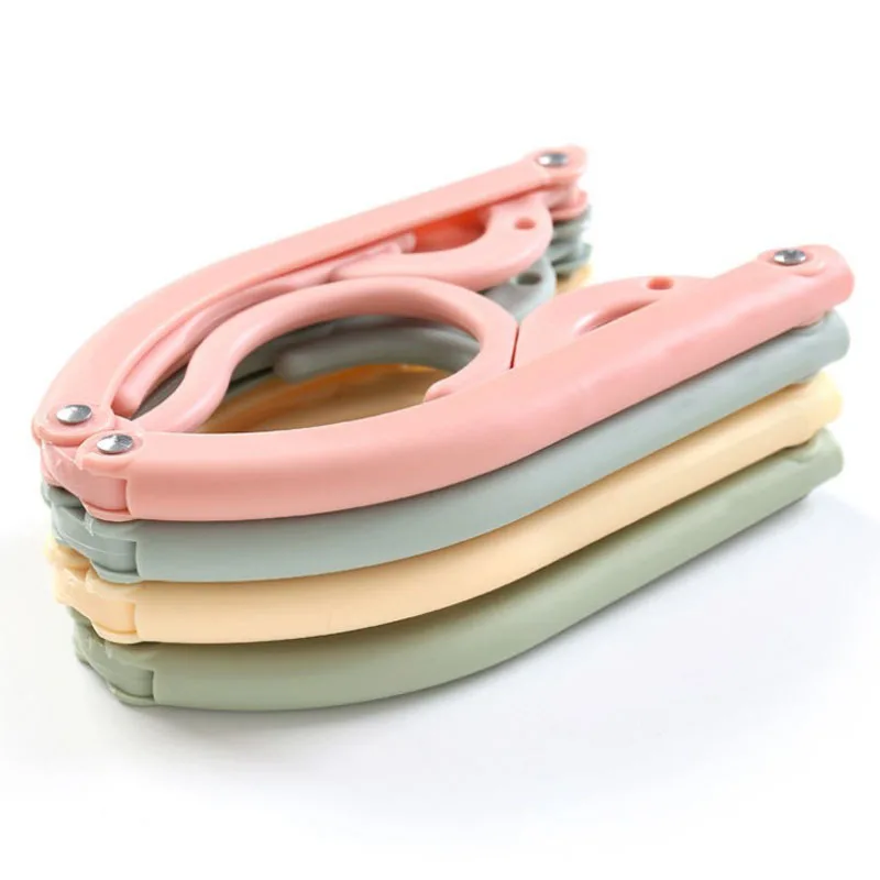 

5/10/20pcs Kids Clothes Hanger Racks Portable Plastic Display Hangers Windproof Children Coats Hanger Baby Clothing Organizer