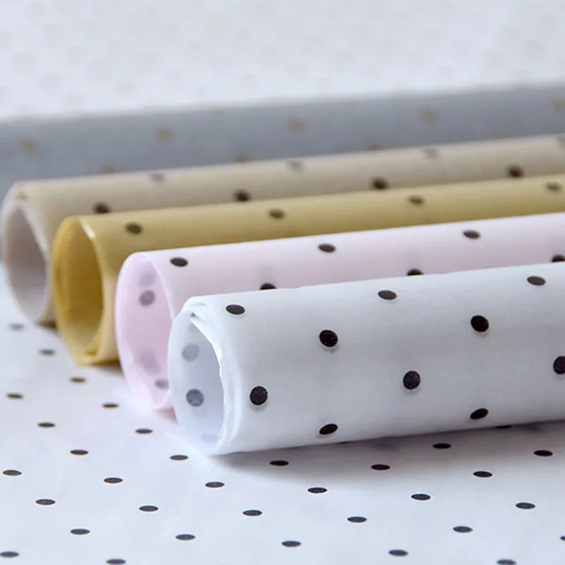 20 листов в упаковке папиросная бумага с цветами и точечным принтом подарочная