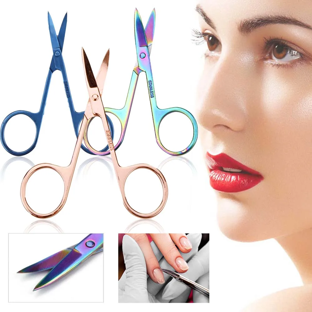 Ножницы для бровей кутикулы ногтей кусачки Ножничные из нержавеющей стали