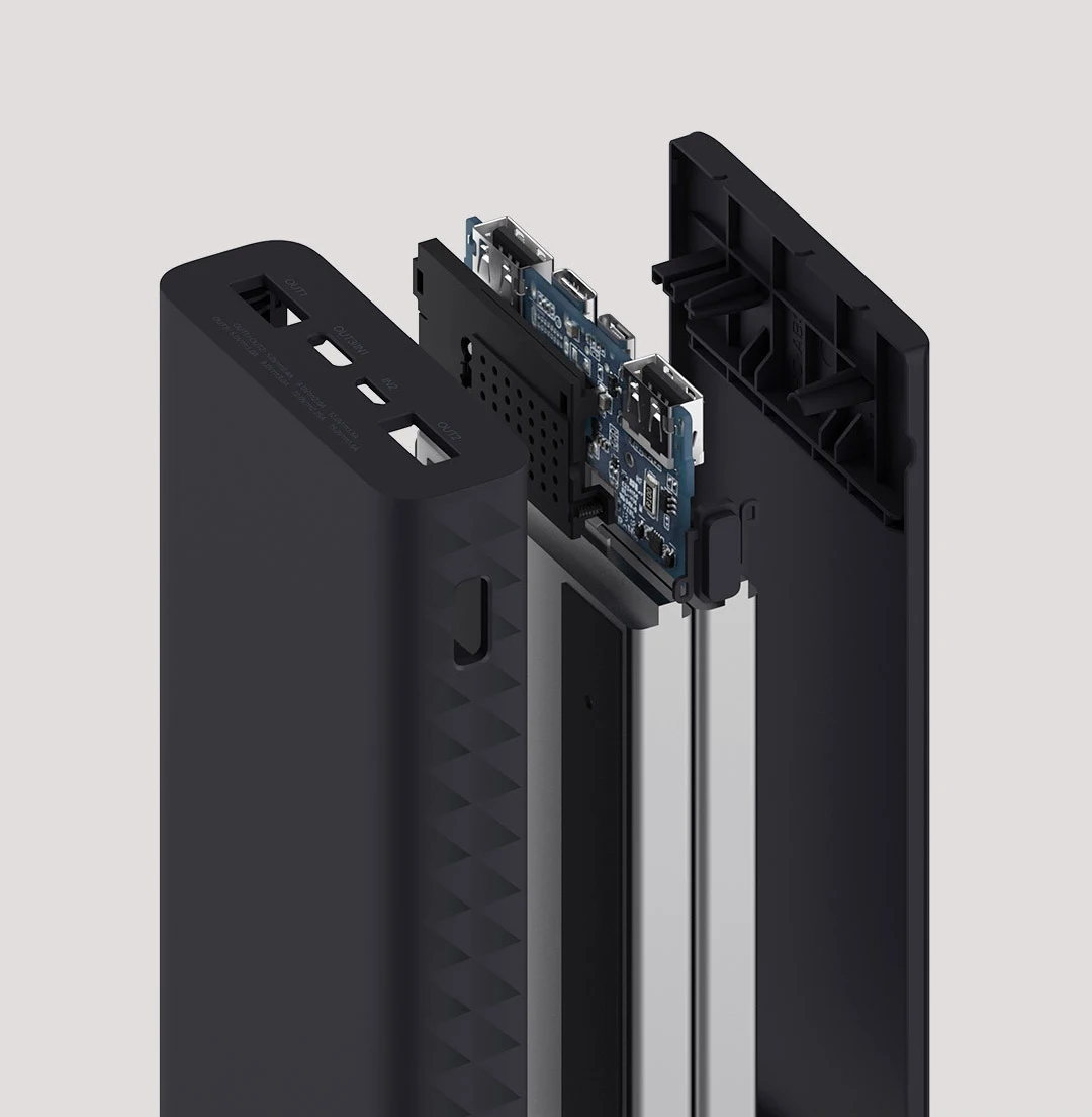 Новый внешний аккумулятор Xiaomi ZMI QB822 20000 мАч мощный цифровой дисплей QC3.0 быстрая