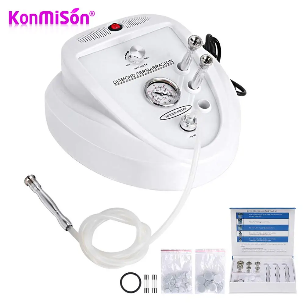 Beauty Diamond Dermabrasion Pro Microdermabrasion Skin Health Care Machine Acne Pimple Vacuum Blackhead Removal Suction Tool