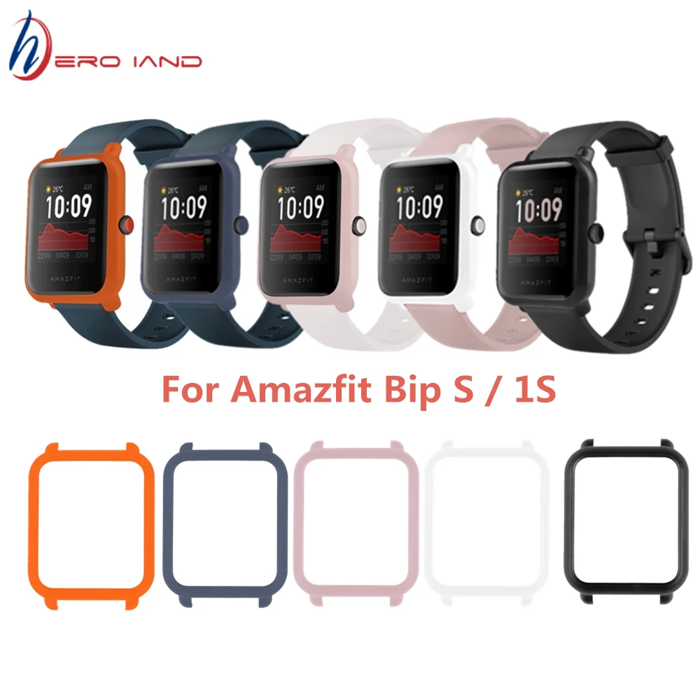 

Защитный чехол для Huami Amazfit Bip S, чехол для часов из поликарбоната, пластиковый корпус, бампер для Huami Amazfit Bip Lite 1S, защитная рамка