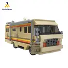 BuildMoc City классика автомобиль фигурки из фильма во все тяжкие Уолтер Уайт модель автомобиля строительные блоки кирпичи игрушки Moc детские подарки для мальчиков