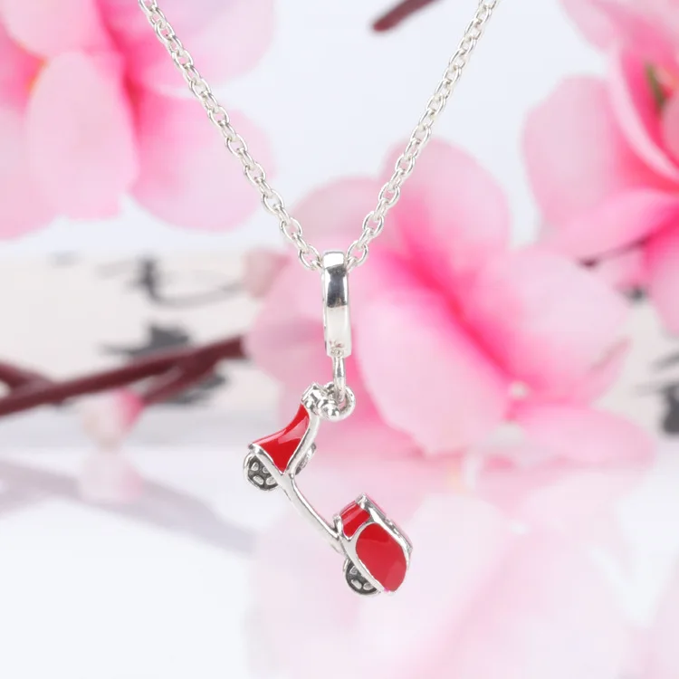 

Amas S925 Sterling Silver European And American New Fashion Small Car Pendant fit original charms