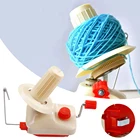 Ручная обмоточная машина, пластиковая Пряжашерстьверевкаволокно, намотка для хранения шариков, сделай сам, швейное производство, инструменты для ремонта и рукоделия