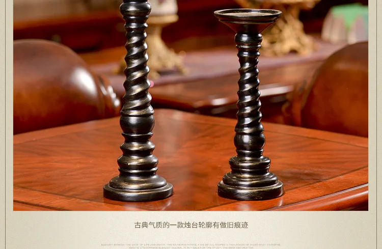 

Nordic Style Romantic Candle Holder Minimalist Retro Candle Holder Vintage Crafts Dinner Table Swieczniki Home Decoration EB50ZT