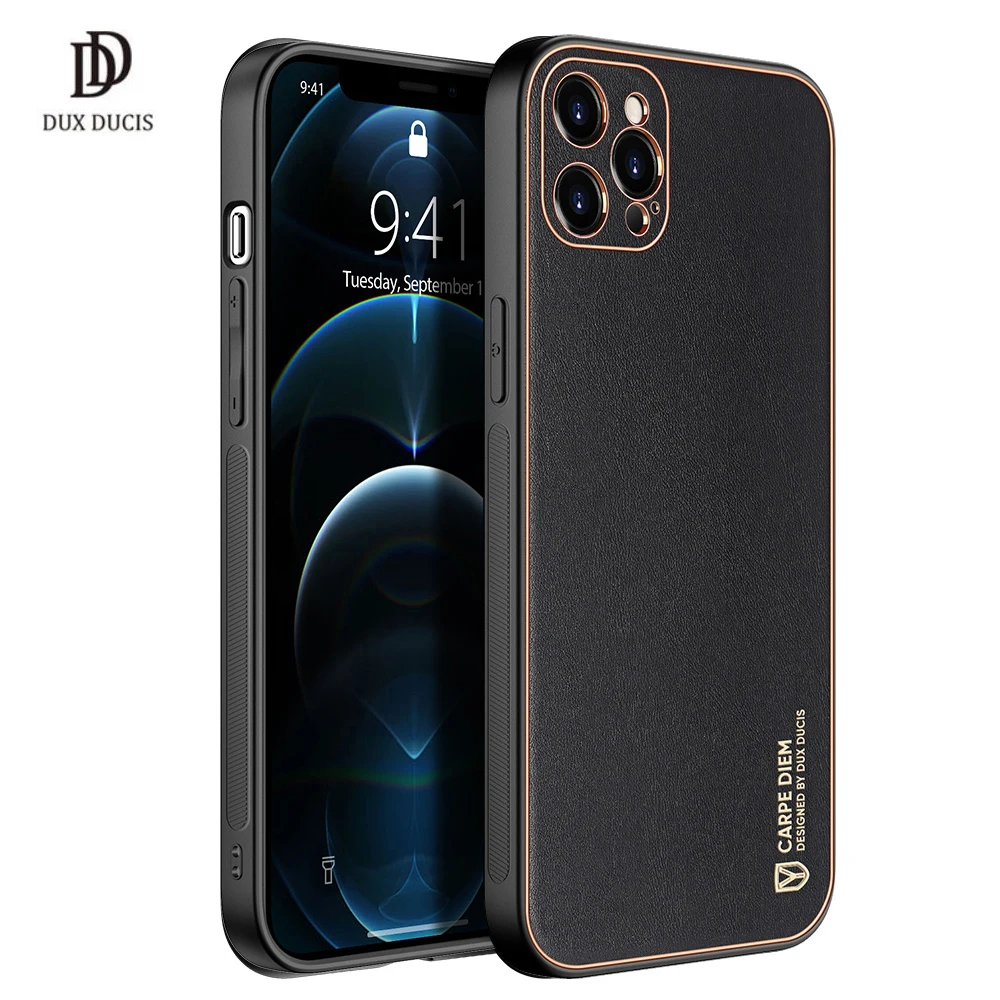

For iPhone 12 Pro Max Case DUX DUCIS Yolo Series Luxury Back Case Protecting Cover Support Wireless Charging чехол на айфон