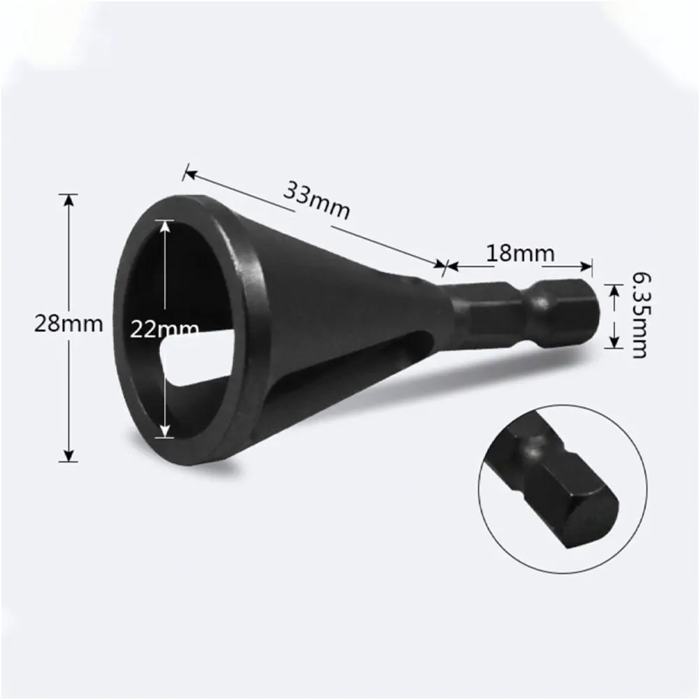 Набор инструментов для снятия заусенцев из нержавеющей стали черный |