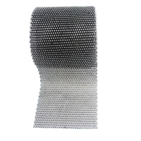 3233 12cm mesh rhinestone fabric glitter sewing square crystal glass trim stretch for swimsuit bikini hollow design net y07