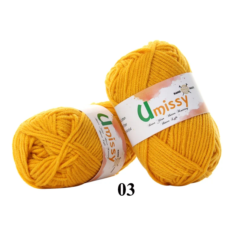 1pc 03 1 шт. пряжа для ручного вязания Хлопок Вязание Пряжа для Вязания Пряжи для Вязания Антистатические Мягкие Дешевые Пряжи Заводская Цена для Продажи 25 г - Цвет: 1pc 03