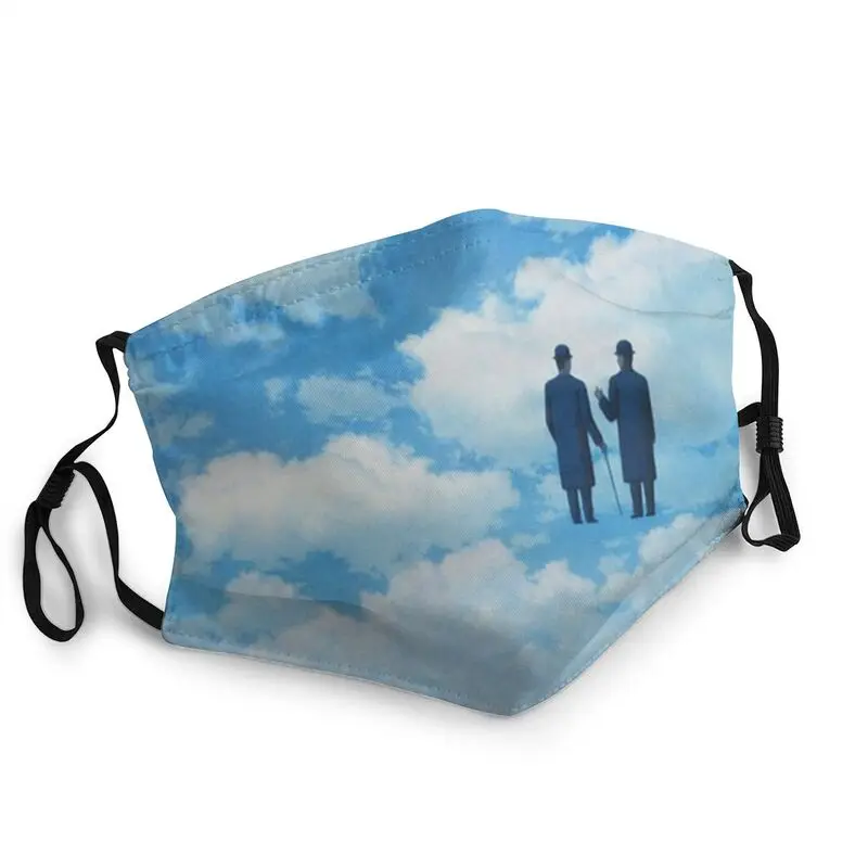 

The Infinite Recognition Mask Anti Dust Reusable Rene Magritte Face Mask Protection Cover Men Respirator Mouth Muffle