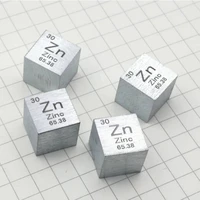 101010mm metal zinc periodic table cube zn 99 995 pure zinc cube wonderful element collection craft