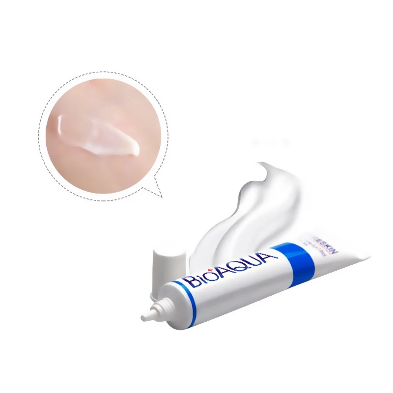 Bioaqua 30g Anti Acne Cream Oil Control Shrink Pore Acnes Scar Remove Face Care Treatment Blackhead Whitening creatine | Красота и