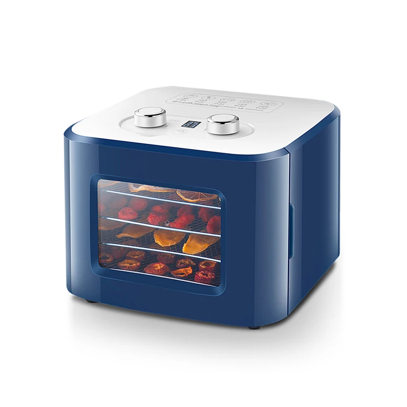 

Food Dehydrator Fruit Dryer Electric Dried Fruit Machine Vegetable Beef Snack Meat Drying Machine 4 Layer Stainless Steel Grid