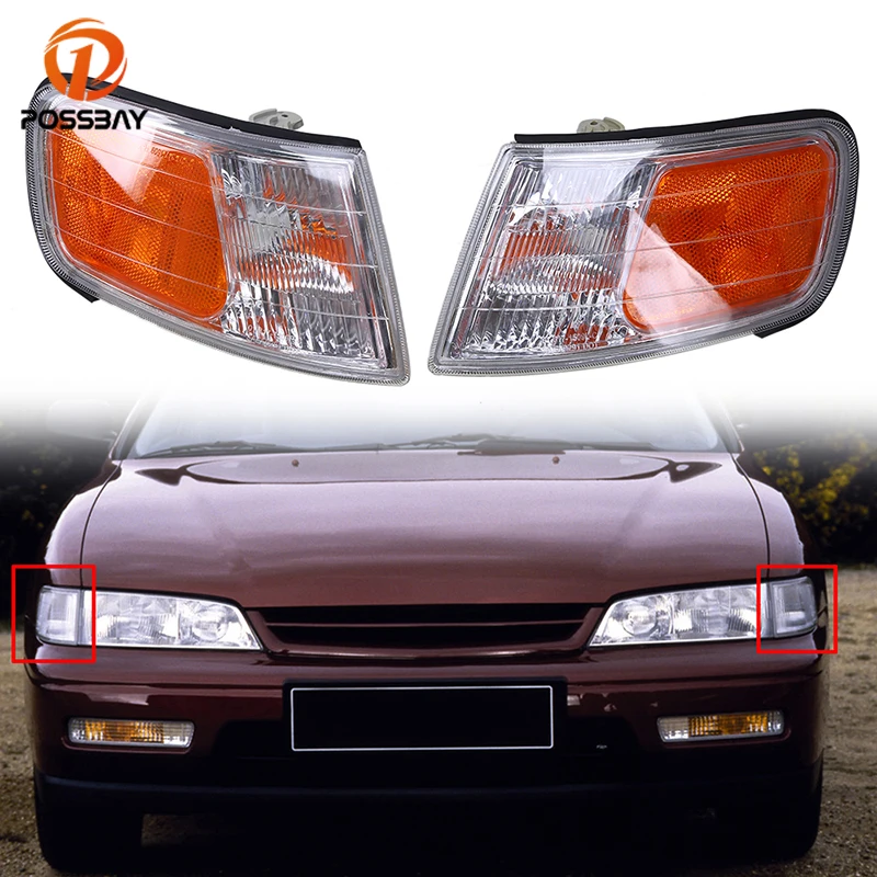 Боковой указатель поворота переднего бампера POSSBAY для Honda Accord Sedan DX/EX/LX/V6 EX/V6 LX 1994-1997