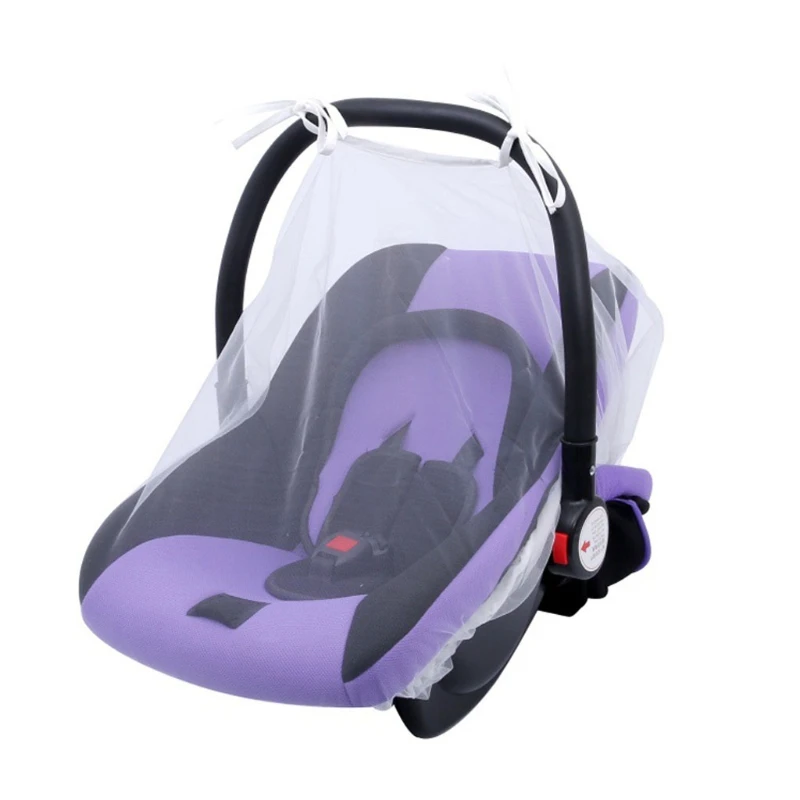

Baby Stroller Mosquito Bug Net 31"43" Insect Netting Cover Multi Color for Pram Buggy Infant Carriers Car Seats 69HE