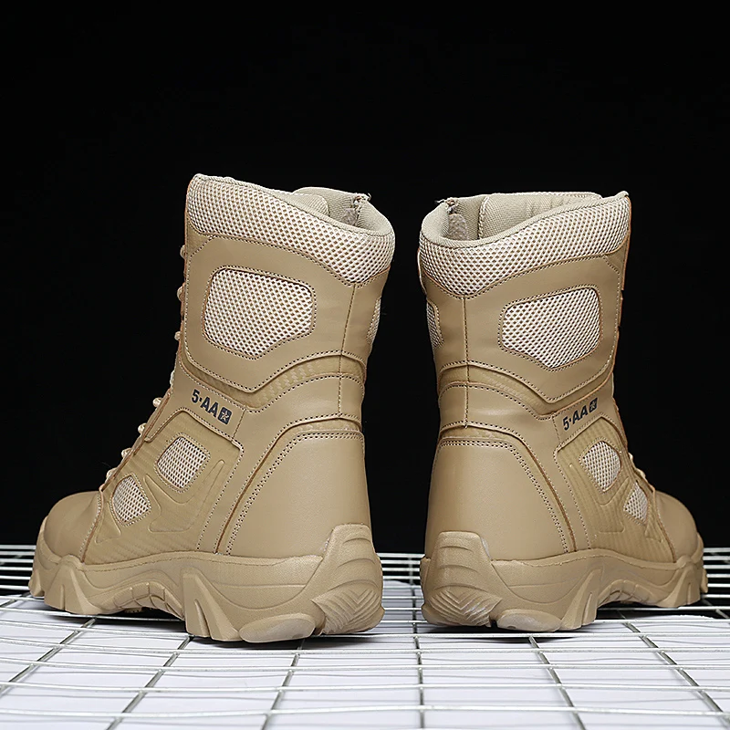 

Vintage Man Boots Leather Safety Shoes Mens Boots Black Men Men's Lightweight Winter For Breathable Man Sneakers Fashion