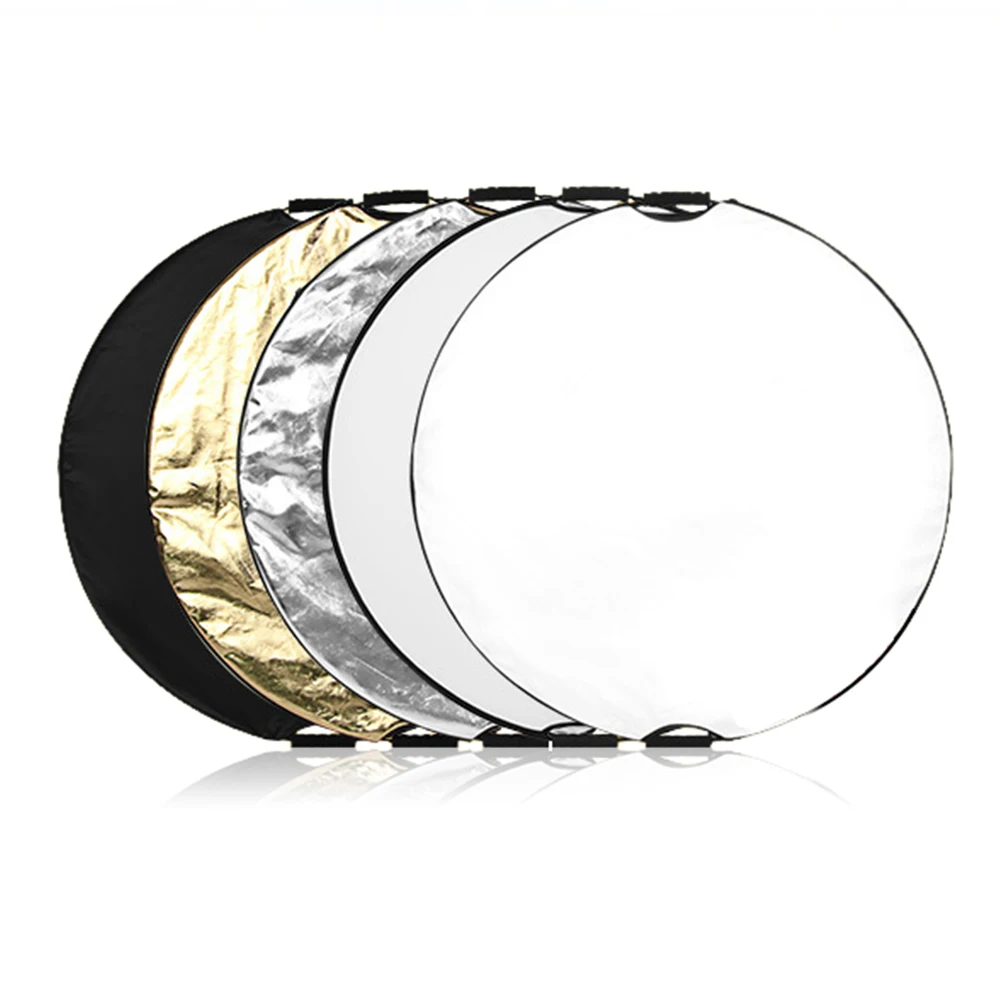 Портативный светоотражатель 5 в 1 80 см с портативной сумкой для хранения