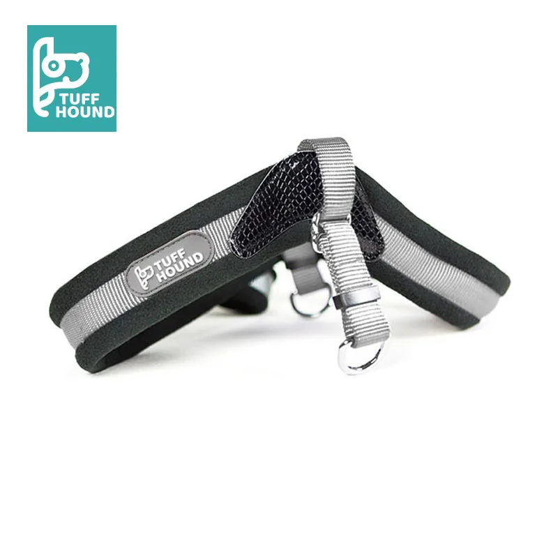 TUFF HOUND No Pull поводок для собак маленький большой Светоотражающий Поводок домашних