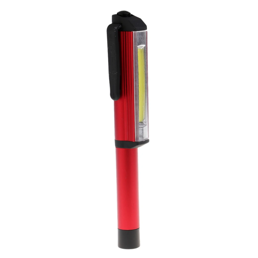 Super Bright LED Pen Light Inspection Torch Work with Clip for Outdoor Camping Car Repair | Спорт и развлечения