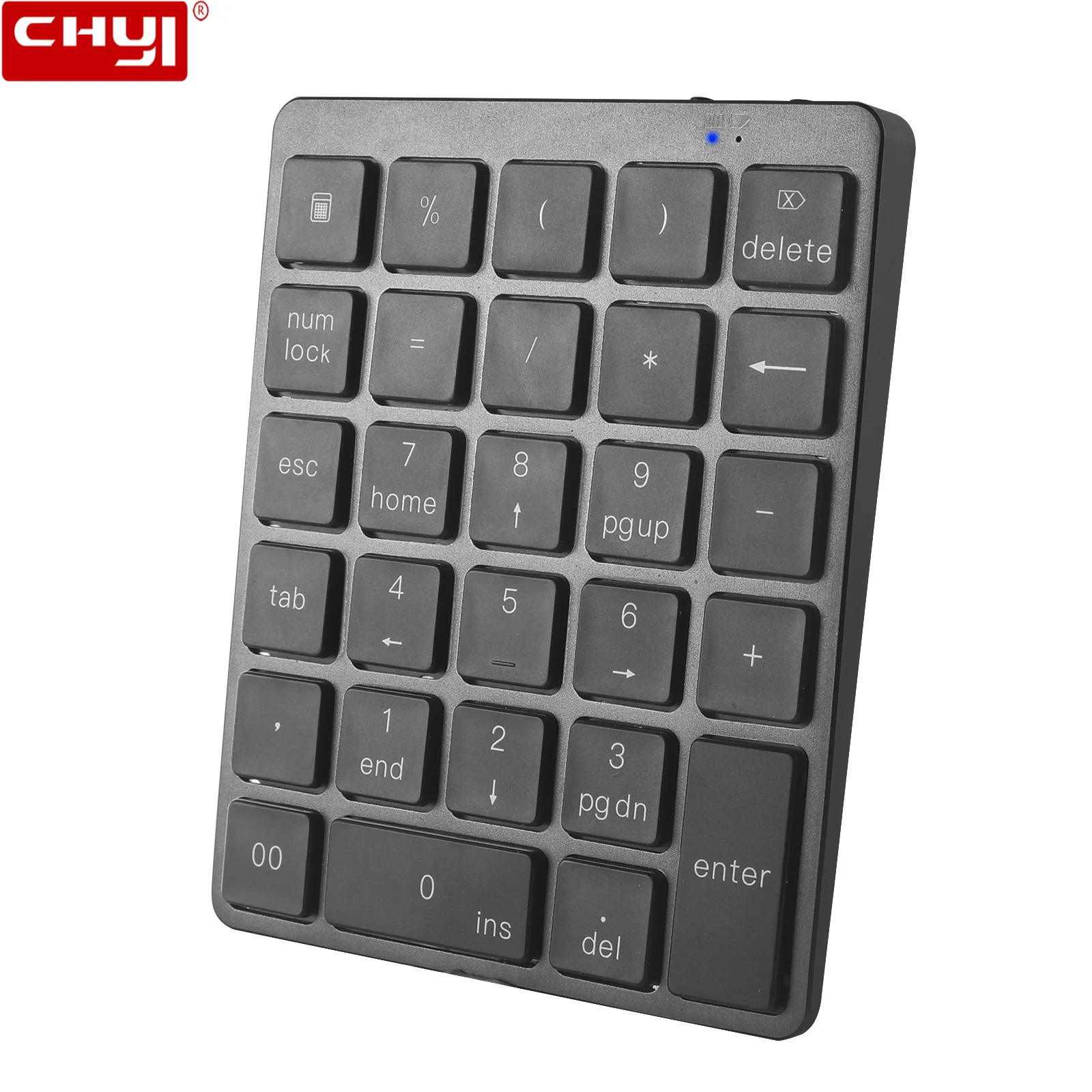 Новая ультра тонкая мини беспроводная цифровая клавиатура с Bluetooth 28 клавиш для
