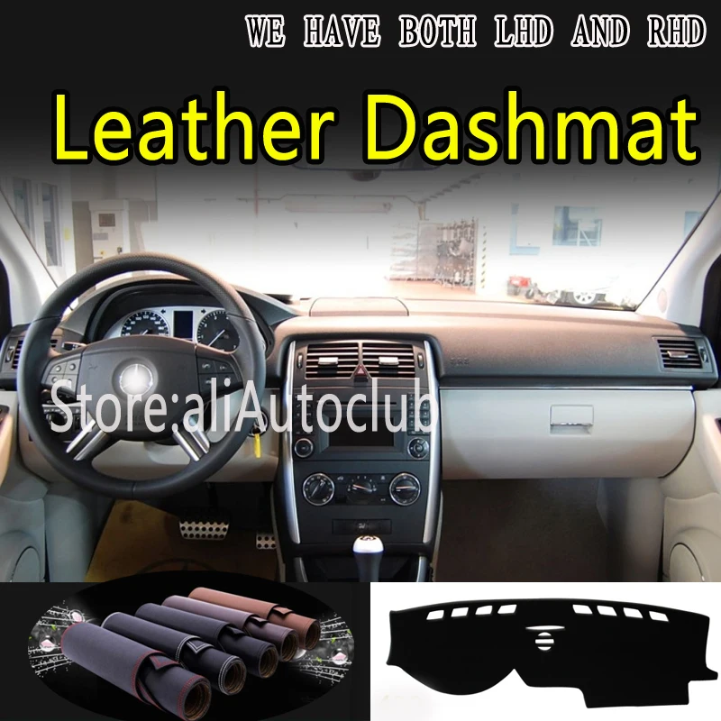 

For Mercedes-Benz B-Class W245 B180 B220 B200 B250 B260 Leather Dashmat Car Styling Covers Dash Mat Dashboard Cover Carpet