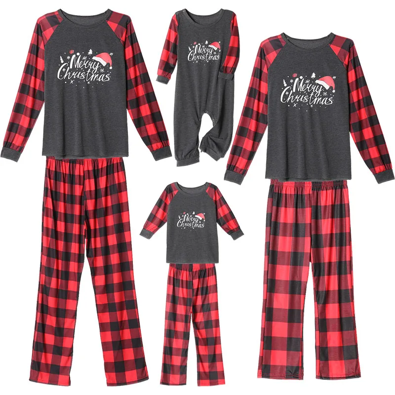 

Женская одежда для сна, семейная одежда, одежда для сна, одежда для папы, мамы, детей, комплекты детской одежды, рождественские пижамы, осень