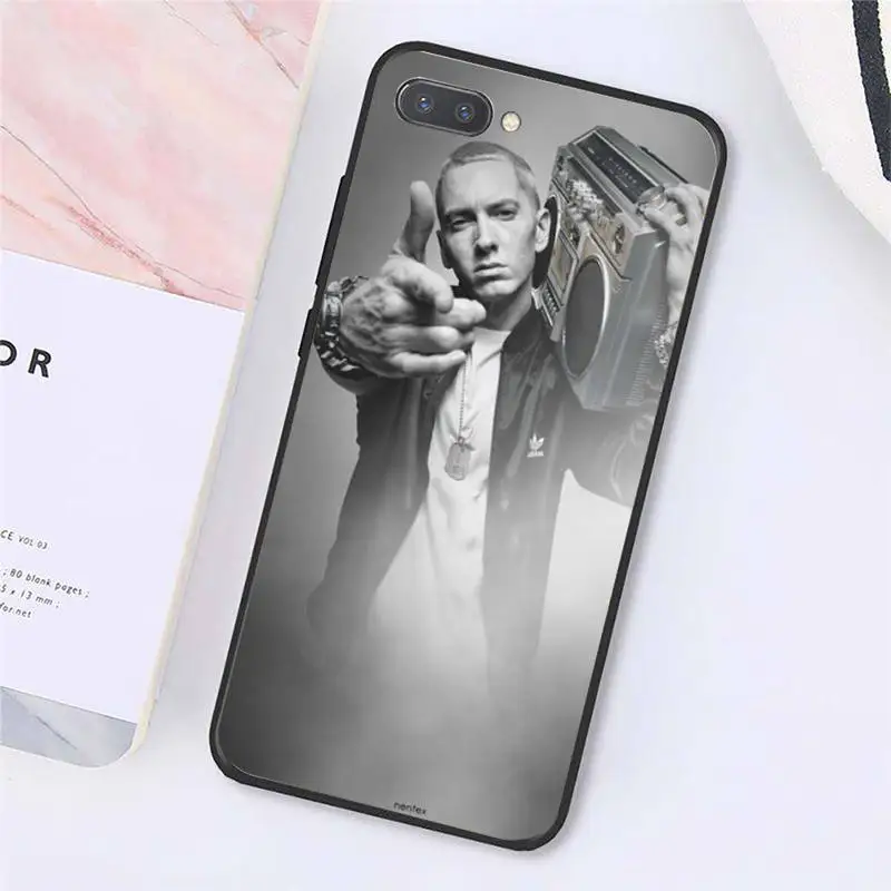 

Rapper Eminem Phone Case For Huawei Honor 7A 8X 9 10 20lite 10i 20i 7C 8C 5A 8A Honor Play 9X pro Mate 20 lite