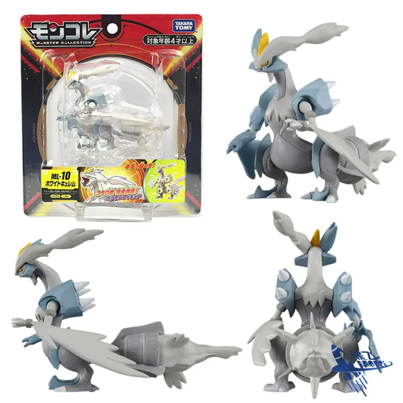Оригинальная кукла Покемон серия Giratina Groudon Ho-Oh Kyogre Kyurem пламя Белый модель