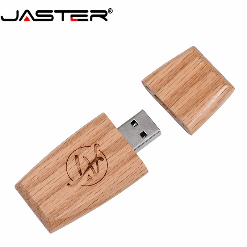 JASTER ( free LOGO) wooden USB 2.0 pendrive 4GB 8GB 16GB 32GB 64GB 128GB usb flash drive external storage pen | Компьютеры и офис