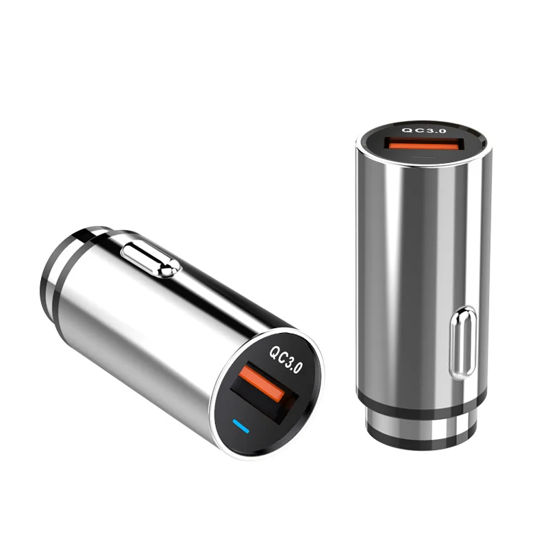 Быстрая зарядка 3 0 USB Автомобильное зарядное устройство адаптер питания
