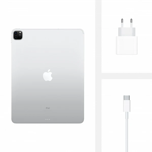 Планшет APPLE iPad Pro 2020 12.9&quot 128Gb Wi-Fi + Cellular MY3D2RU/A 128GB 3G 4G iOS серебристый | Компьютеры и