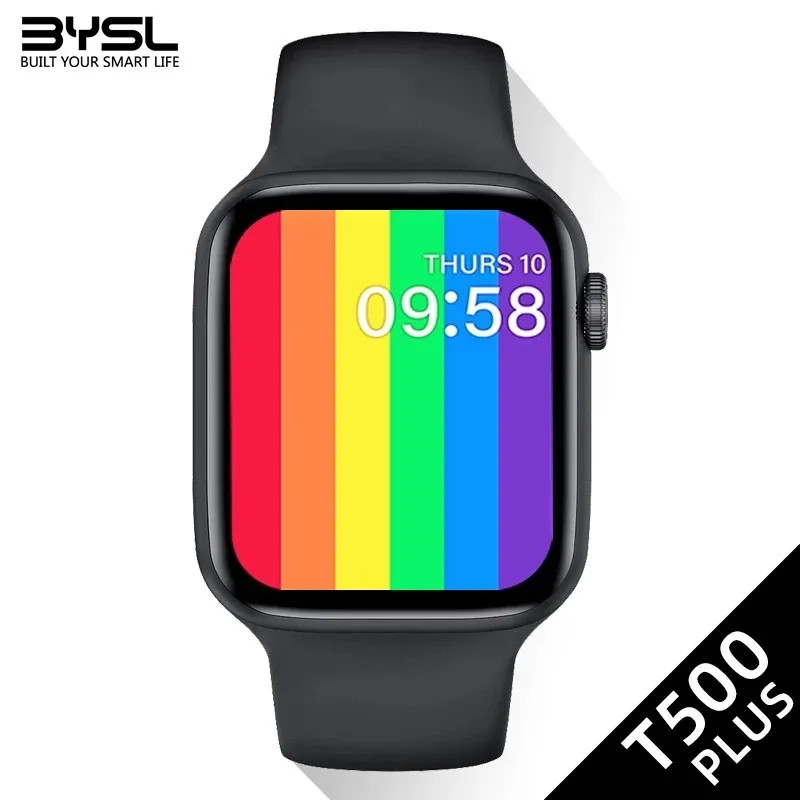 

T500 Plus Smart Watch Men And Women 2021 Smartwatch Heart Rate Sleep Monitor Life Waterproof Sports Wristband For Android IOS