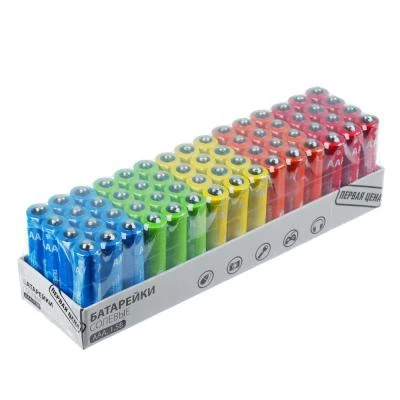 Батарейки Первая цена 4 шт &quotSuper heavy duty&quot солевые тип ААА (R03) плёнка|Батарейки| |