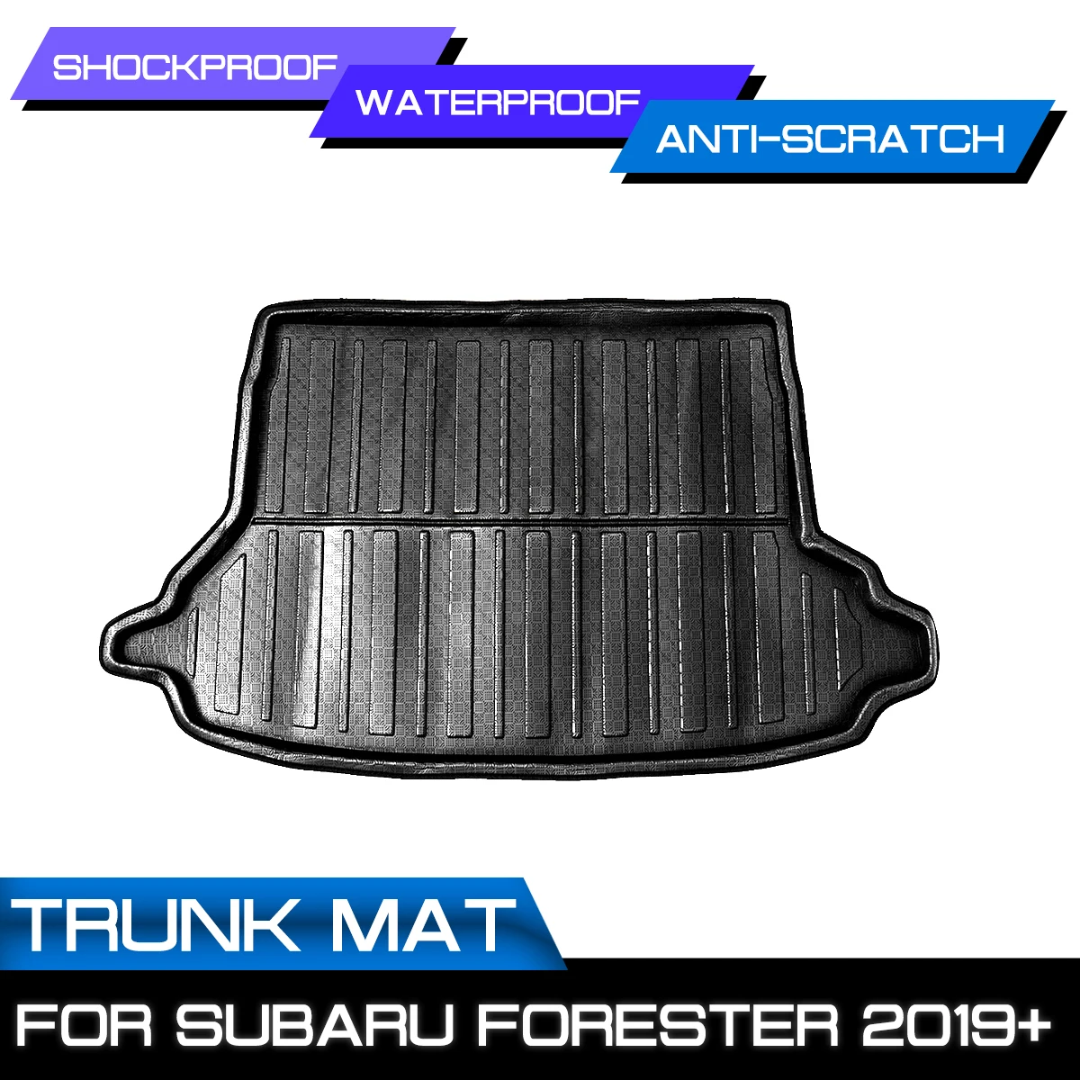 

Для Subaru Forester 2019 + Автомобильная подкладка для багажника, поднос для багажника, напольный коврик, поднос для ковра, водонепроницаемый коврик для стайлинга автомобиля, автомобильный напольный коврик, запчасти