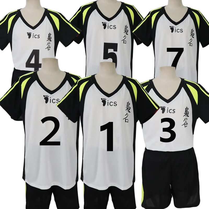 9 видов стилей Haikyuu Cosplay костюм школьной волейбольной команды (Karasuno High School Volleyball Club