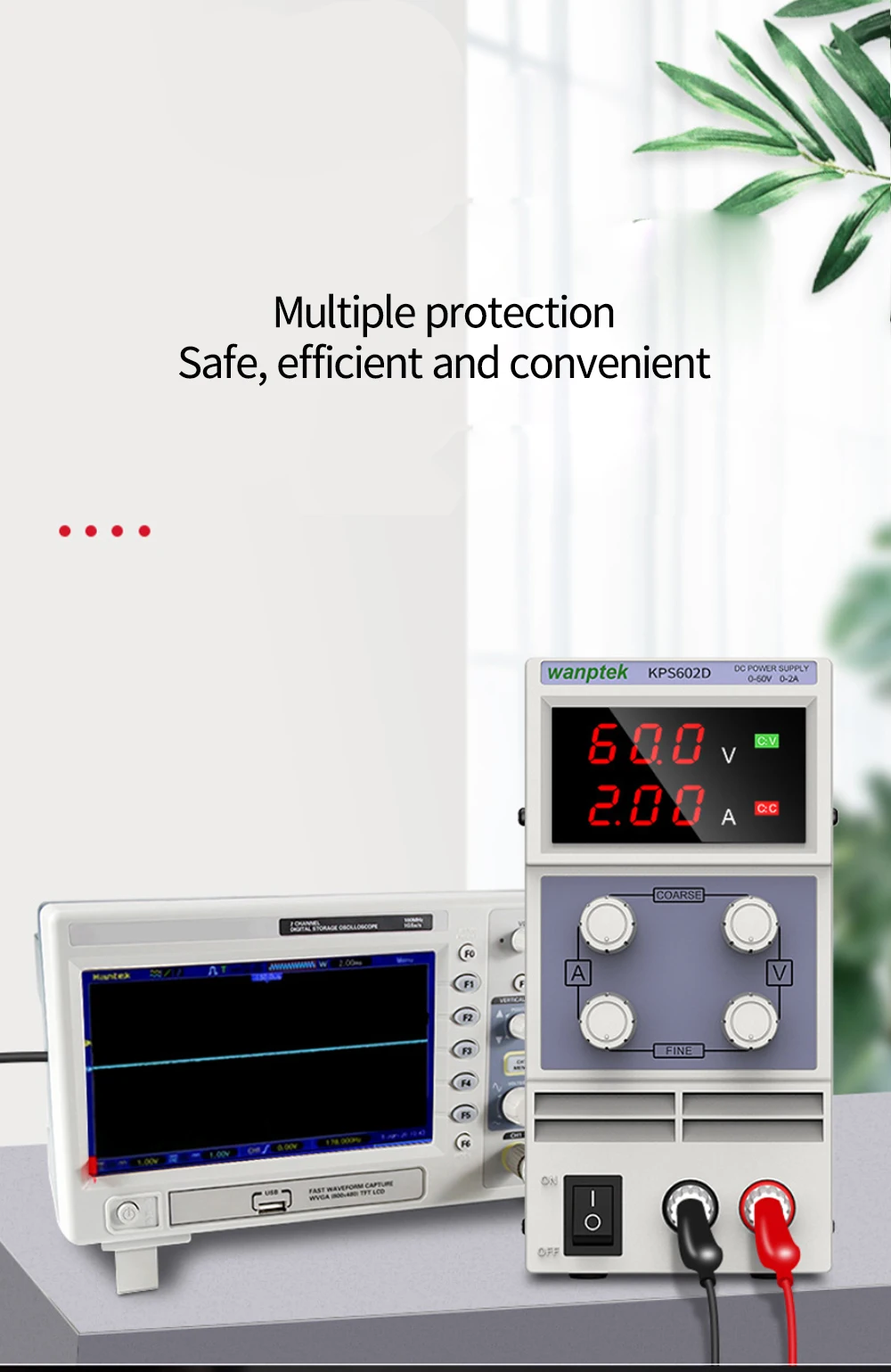 Мини laboratorium питания KPS602D 60 V 2A eenfase Регулируемый SMPS цифровой регулятор напряжения 0