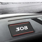 Автомобильный Противоскользящий коврик, липкая накладка на приборную панель, нескользящий коврик, держатель для Peugeot 308, 307, 407, 408, 208, 206, 207