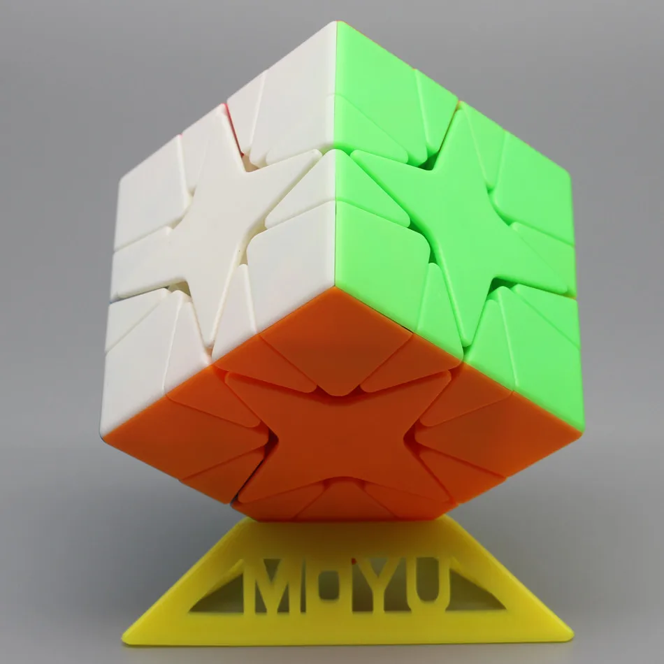 Кубик Рубика Moyu Meilong Polaris Magic Cube 3x3 извилистый Speed Профессиональный Cubo Magico