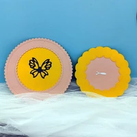 butterfly circle new metal cutting dies scrapbooking embossing folder for card making paper craft diy clear stamps and dies cut