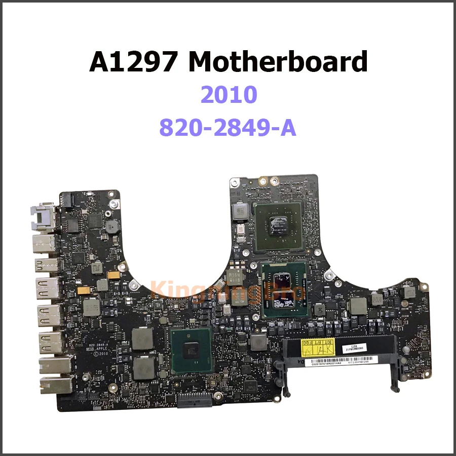 Протестированная оригинальная материнская плата A1297 820 2610 A 2849 2914 для Apple Macbook Pro 17