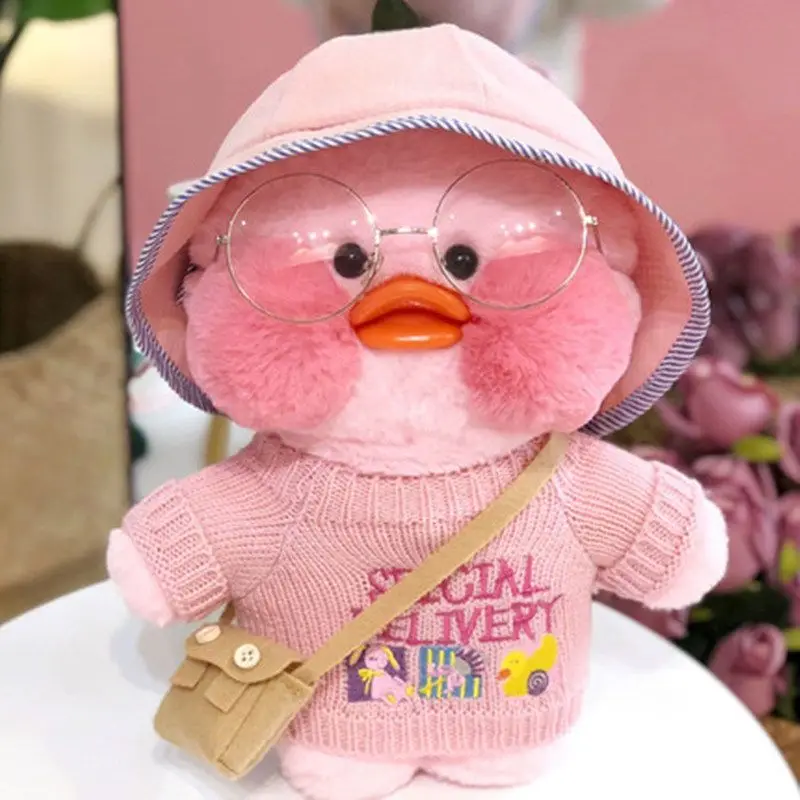 

Plush Doll Toys Cartoon Cute Duckling Plush Toys Feel Comfortable Soft Plush Birthday Gifts for Children's Girls Holiday Gifts
