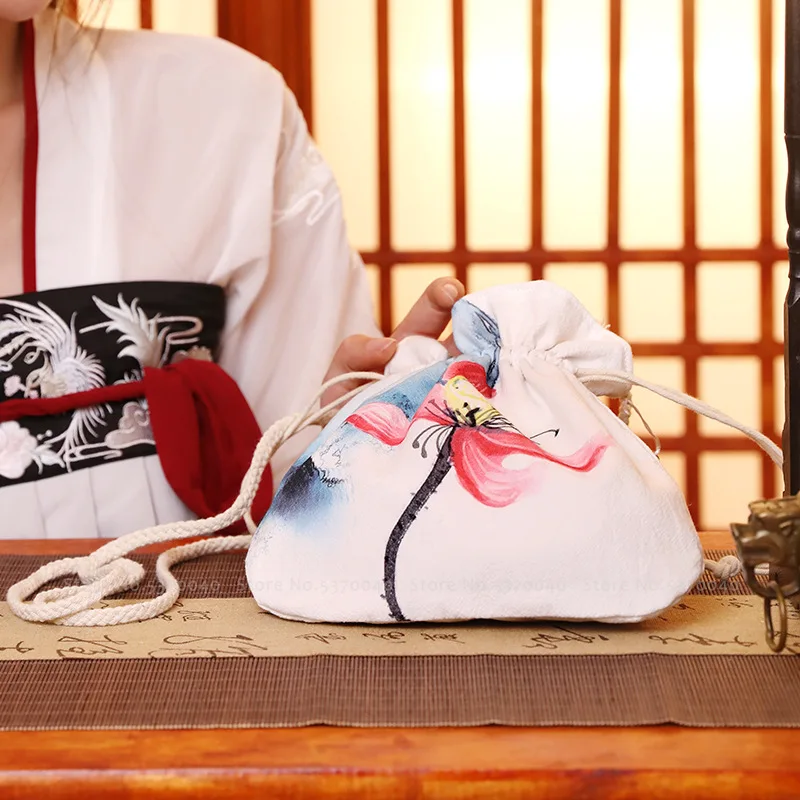 Женская сумка-кошелек в китайском стиле с принтом ретро |