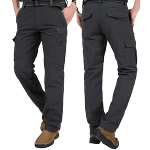 Флисовые тактические брюки, мужские, зимние, теплые, Карго, военные, софтшелл, длинные брюки, Акула, кожа, толстые, теплые, водонепроницаемые брюки M-4XL