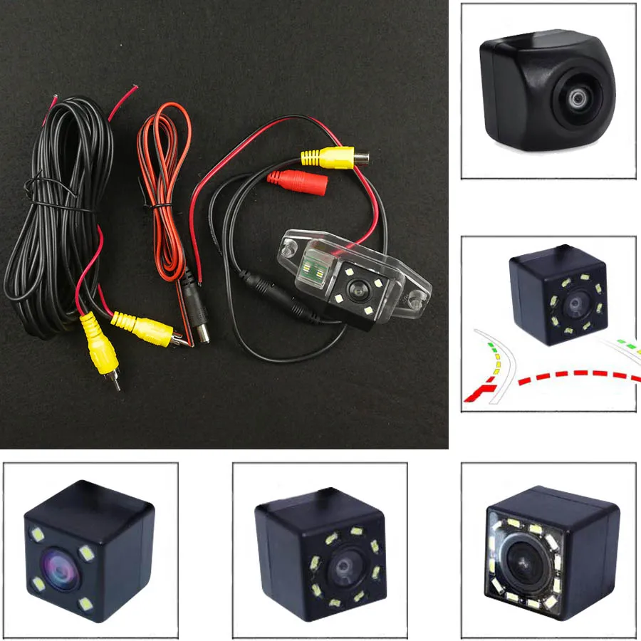 Для Toyota Land Cruiser Prado 120 Series 2005 2006 2007 2008 2009 HD 4LED Автомобильная CCD камера заднего вида
