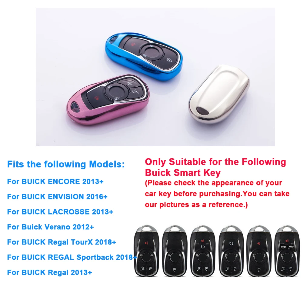 Чехол для ключей OemField из мягкого ТПУ чехол-сумка защитный чехол BUICK ENCORE ENVISION LACROSSE