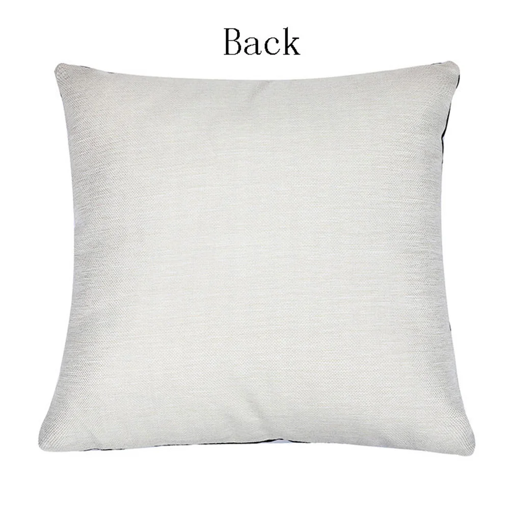 Съемная Подушка Чехол 45*45 с надписями на английском языке Корона льняные