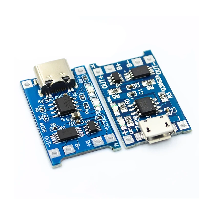 Type-c/Micro USB 5 В 1A 18650 TP4056 модуль зарядного устройства литиевой батареи зарядная